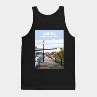 Whitby 199 Steps North Yorkshire, England, uk Tank Top